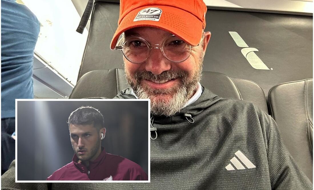 Luis García y Santiago Giménez / FOTOS: Instagram @garciaposti e Imago7