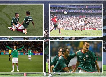 Los goles más bonitos de la Selección Mexicana en Copas del Mundo