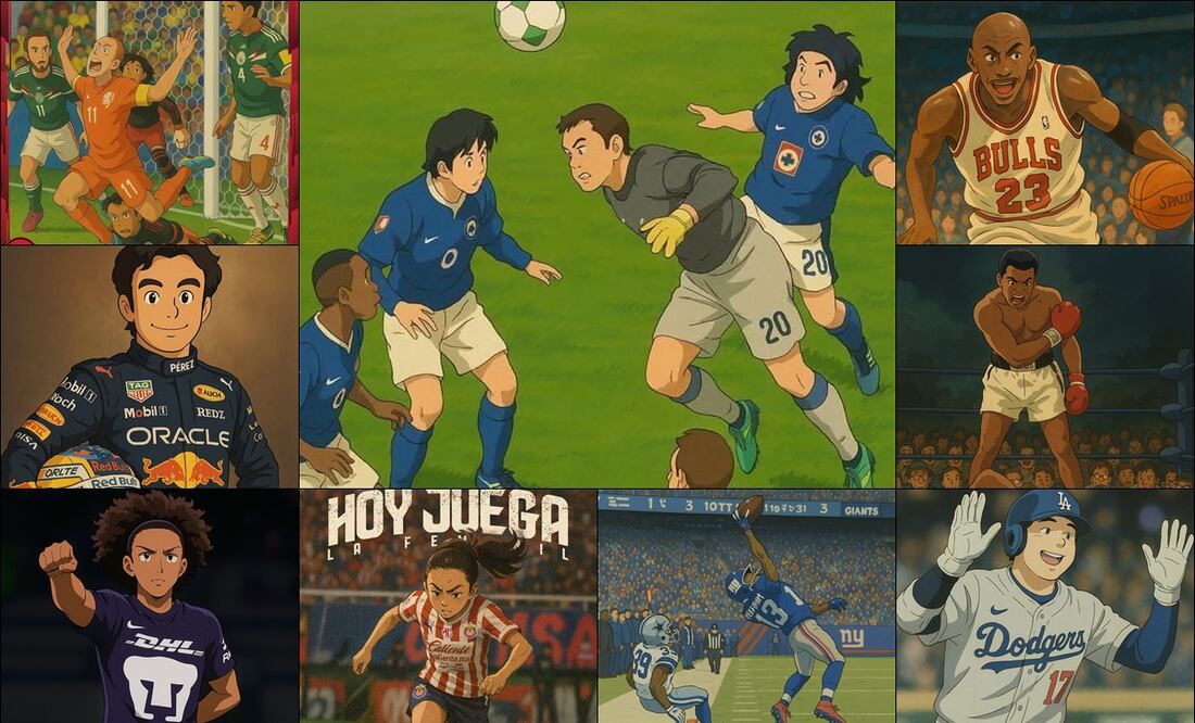 El mundo del deporte ha sido inmortalizado a través del Studio Ghibli. FOTOS: Capturas