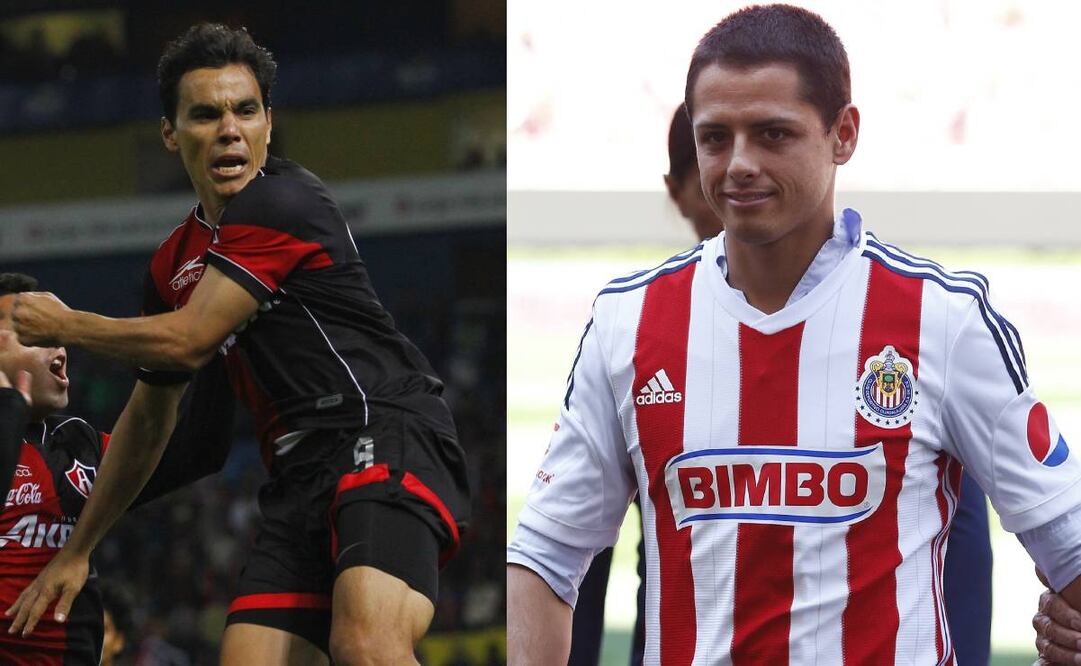 Chicharito Hernández aseguró que por nada del mundo haría lo mismo que Omar Bravo, quien jugó para el Atlas. Foto: Imago7
