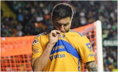 André-Pierre Gignac celebrando un gol con Tigres / FOTO: Imago7
