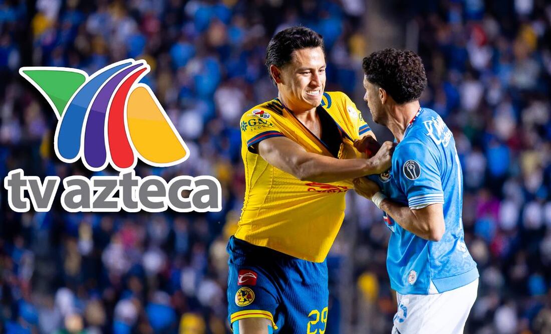 TV Azteca va a transmitir en tele abierta el juego de Ida de Cuartos de Final entre América y Cruz Azul. Foto: Especial