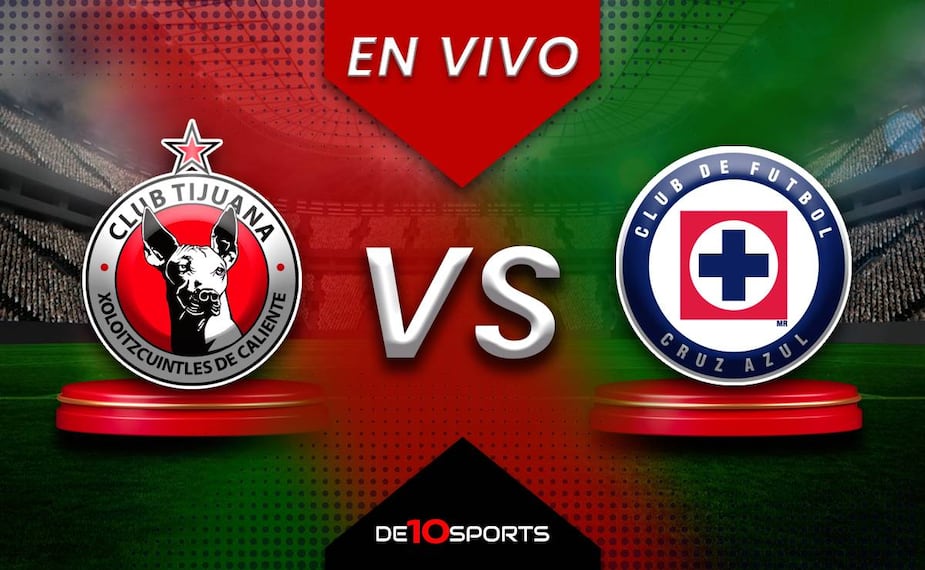 Tijuana vs Cruz Azul EN VIVO. Juego ONLINE 