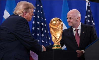 Infatino elogia a Donald Trump previo la Final: "Este Mundial no habría sido un éxito sin usted”