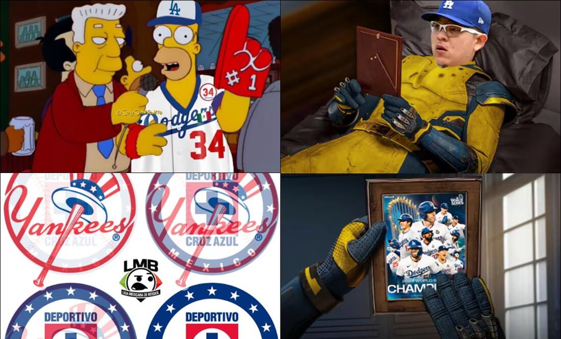 Estos son algunos de los memes que reventaron las redes sociales tras el triunfo de Dodgers en la Serie Mundial. FOTOS: Especiales