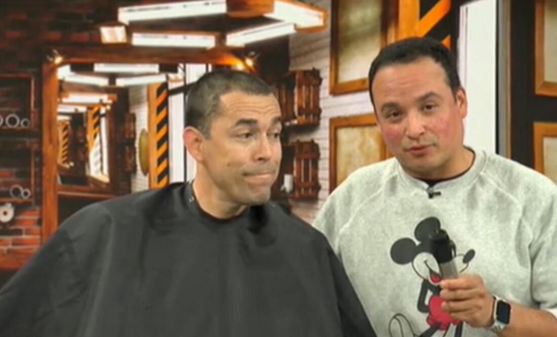 Hércules Gómez y Mauricio Pedroza en una dinámica de ESPN - Foto: Captura de pantalla de @espnmx en TikTok