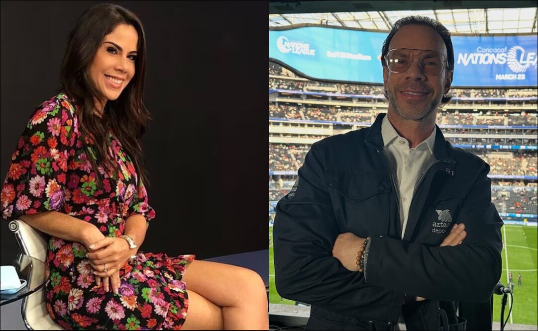 Paola Rojas y Luis Roberto Alves 'Zague'. FOTOS: Especiales