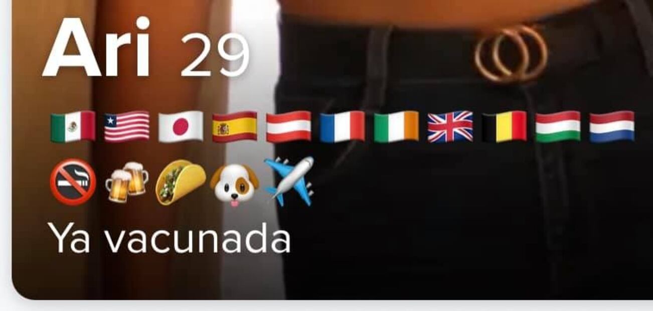 Tinder y apps de citas ya muestran si estas vacunado contra Covid