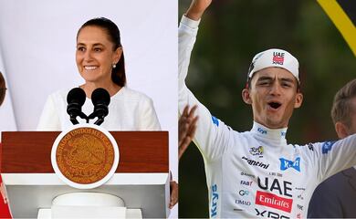 Claudia Sheinbaum felicita a Isaac del Toro por histórica participación en el Tour de Francia