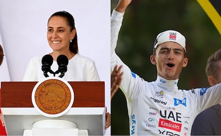 Claudia Sheinbaum felicita a Isaac del Toro por histórica participación en el Tour de Francia