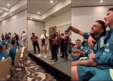Grupo Frontera sorprendió a jugadores del Tricolor con una emotiva serenata previo a Copa América