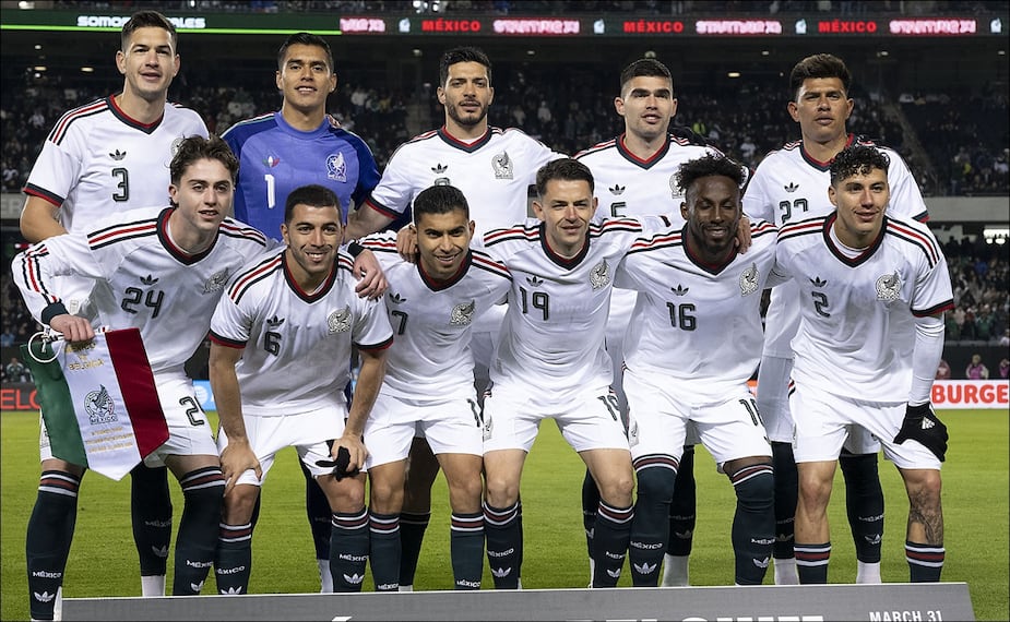Jugadores de la Selección Mexicana posan previo al partido amistoso ante Bélgica, por la fecha FIFA de marzo. FOTO: Imago7