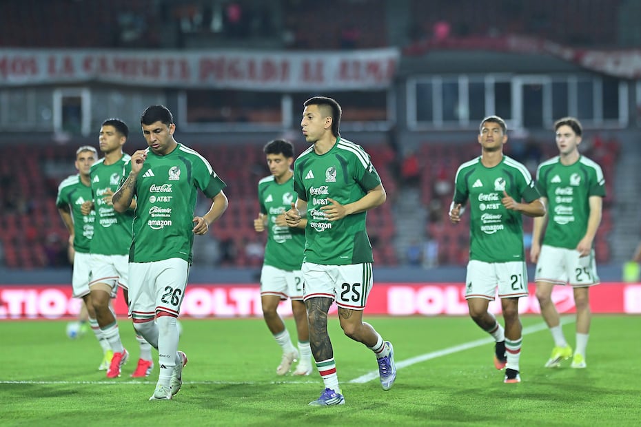 Futbolistas de la Selección Mexicana en el estadio Rommel Fernández, durante partido amistoso entre Panamá y México - Foto: Imago7