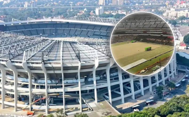 Estadio Azteca: Filtran el mejor avance el Coloso de Santa Úrsula ¡La cancha ya se ve verde!