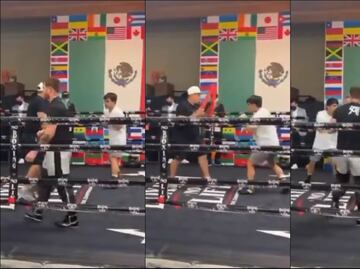 El hijo de Manny Pacquiao es entrenado por el boxeador Saúl Álvarez y Eddy Reynoso