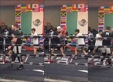 El hijo de Manny Pacquiao es entrenado por el boxeador Saúl Álvarez y Eddy Reynoso