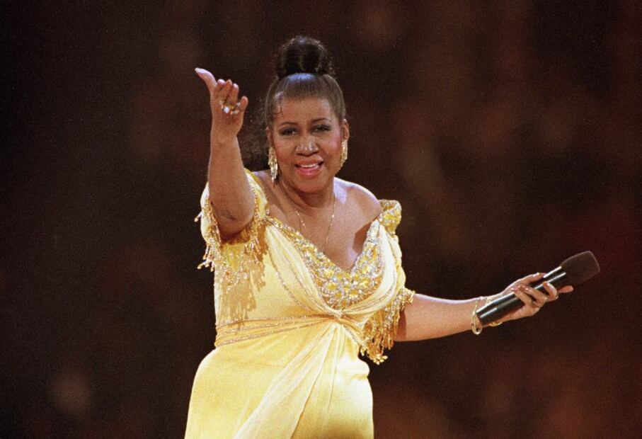 Aretha Franklin, la primera mujer en el Salón de la Fama del Rock and Roll