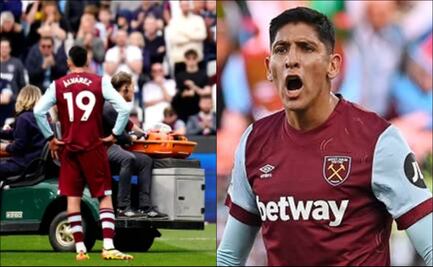 ¡Se le pasó la mano al Machín! Edson Álvarez lesionó a un compañero que debutaba con el West Ham