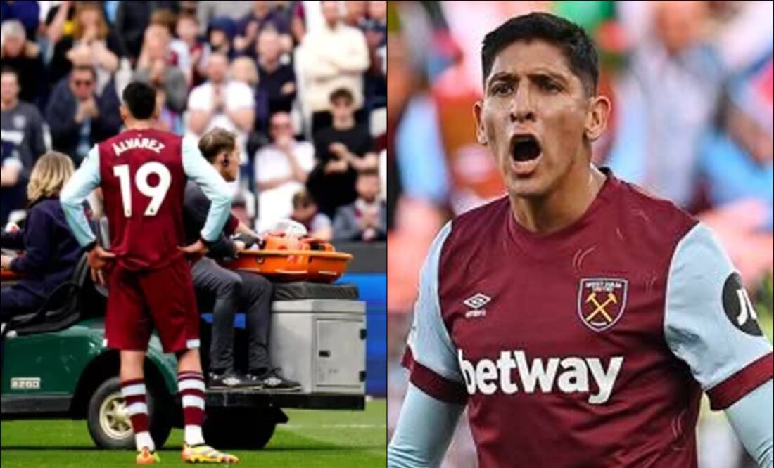 Edson Álvarez lesionó a un compañero en el duelo contra el Fulham. FOTOS: Especiales