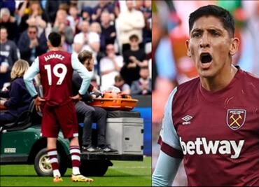 ¡Se le pasó la mano al Machín! Edson Álvarez lesionó a un compañero que debutaba con el West Ham