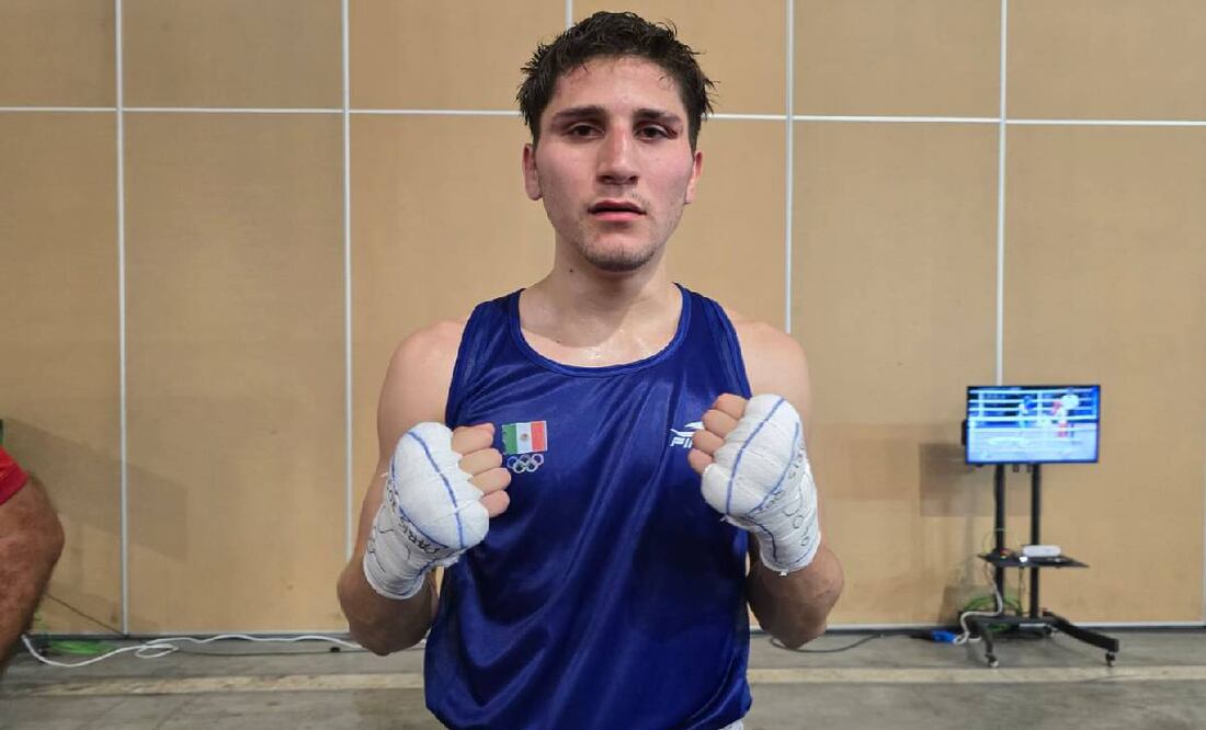 Marco Verde está a un combate de pelear por la medalla de oro en box de París 2024. Foto: Arturo Sanguino