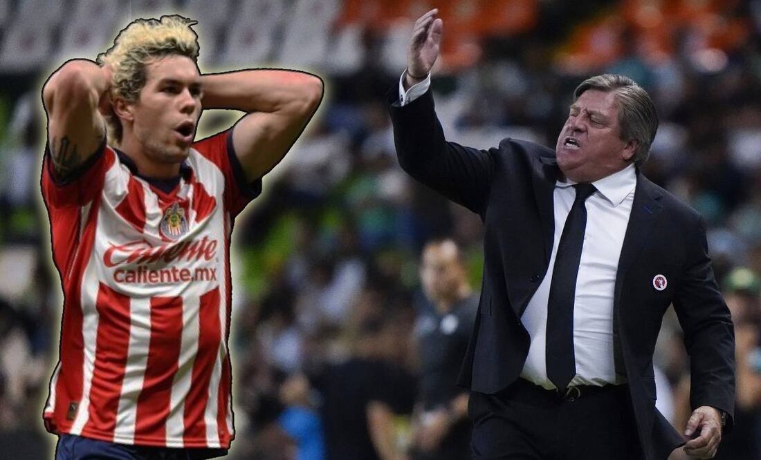 El Piojo Herrera recalcó que pese a la tradición de Chivas, Cade Cowell no es mexicano. Foto: Imago7