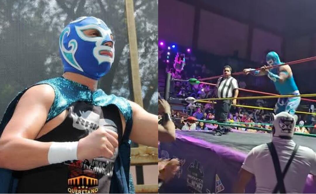 Hijo de Ciclón Ramírez sufre una terrible caída en la Arena Neza - Foto: Especial