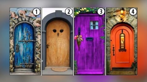 Dime que puerta observas primero en la ilusión óptica y te diré quién eres realmente