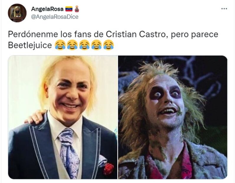 Cristian Castro y los 10 memes más divertidos de su nuevo look