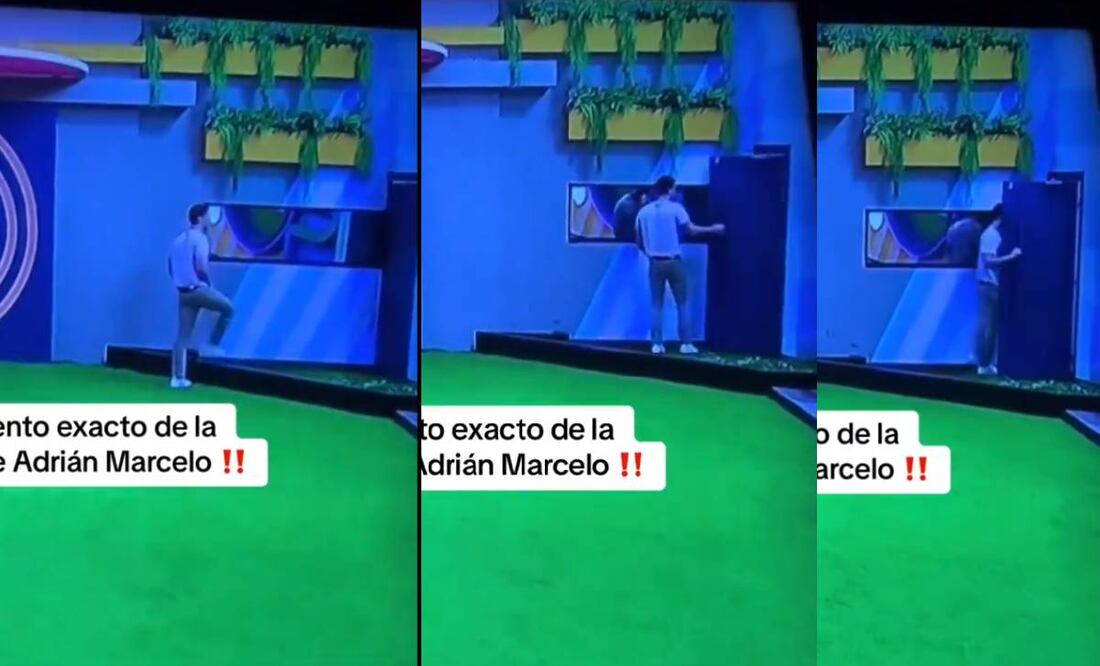 Adrián Marcelo tuvo una fría salida por la puerta de atrás de La Casa de los Famosos. Foto: Especial