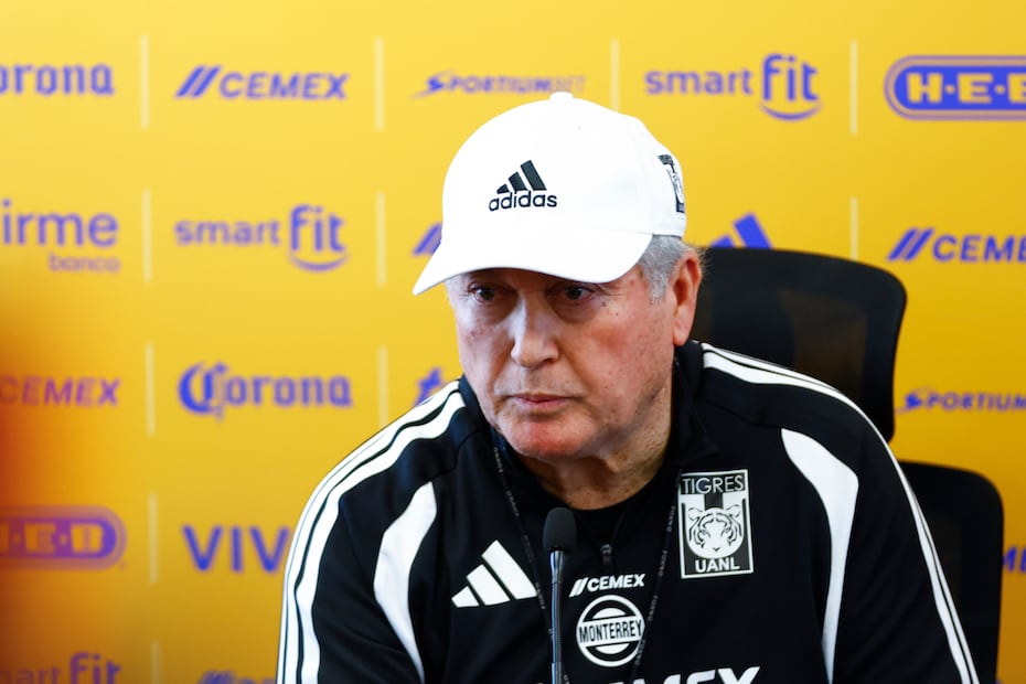 Víctor Manuel Vucetich, durante su presentación con Tigres - Foto: Imago7