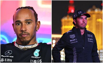 Lewis Hamilton le manda advertencia a Checo Pérez previo al GP de Las Vegas