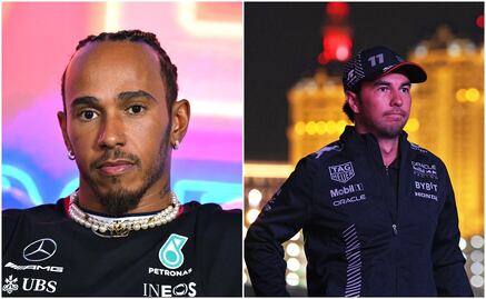 Lewis Hamilton le manda advertencia a Checo Pérez previo al GP de Las Vegas