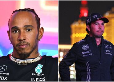 Lewis Hamilton le manda advertencia a Checo Pérez previo al GP de Las Vegas