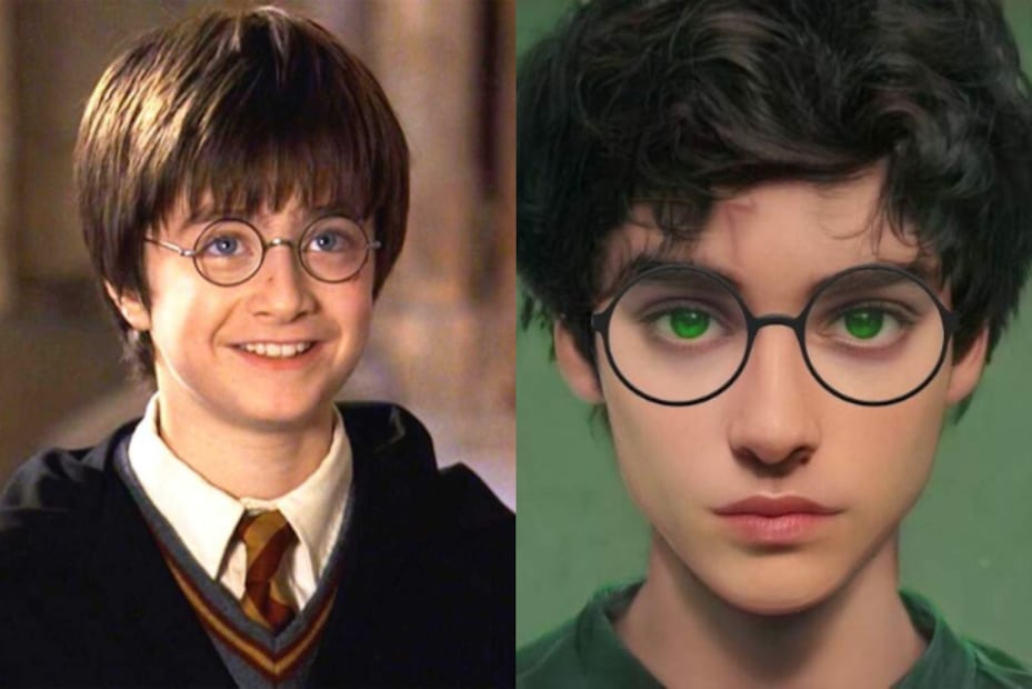 El verdadero rostro de 12 personajes de Harry Potter, según los libros