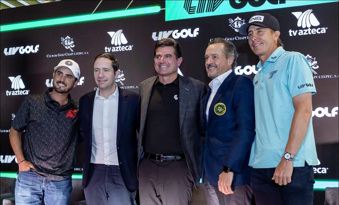 LIV Golf regresa a México, ahora en el Club de Golf Chapultepec / Foto: Cortesía LIV Golf