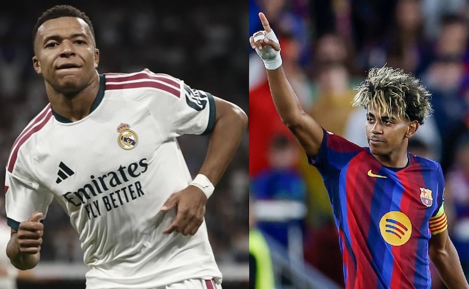 Real Madrid y Barcelona Foto: EFE