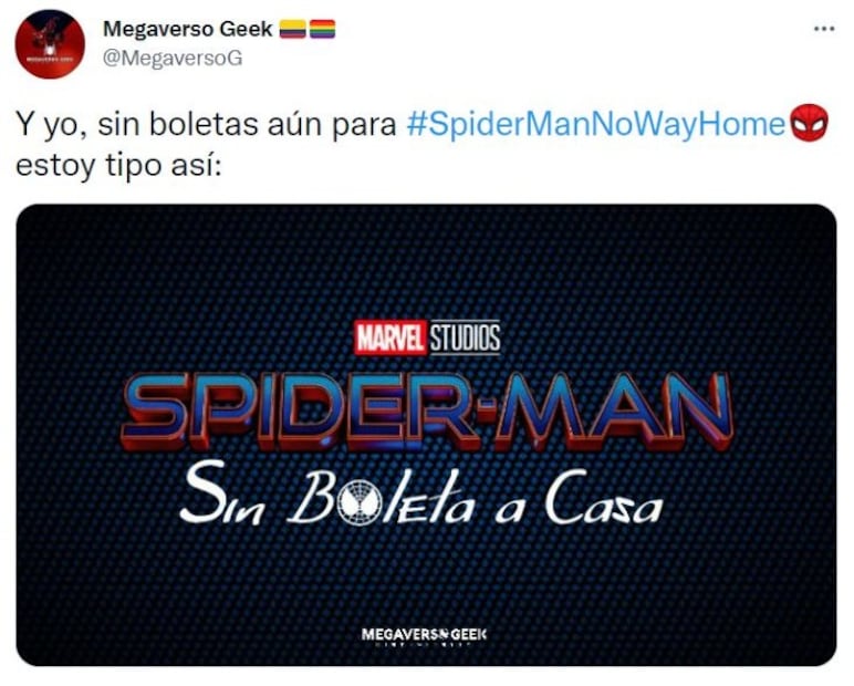 Los 10 mejores memes de “Spider-Man: No Way Home” y su fallida preventa