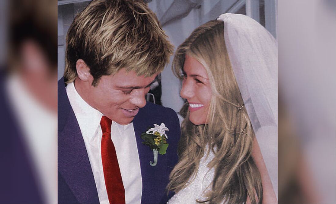 Cortesía de Jennifer Aniston y Brad Pitt (Especial/El Universal)