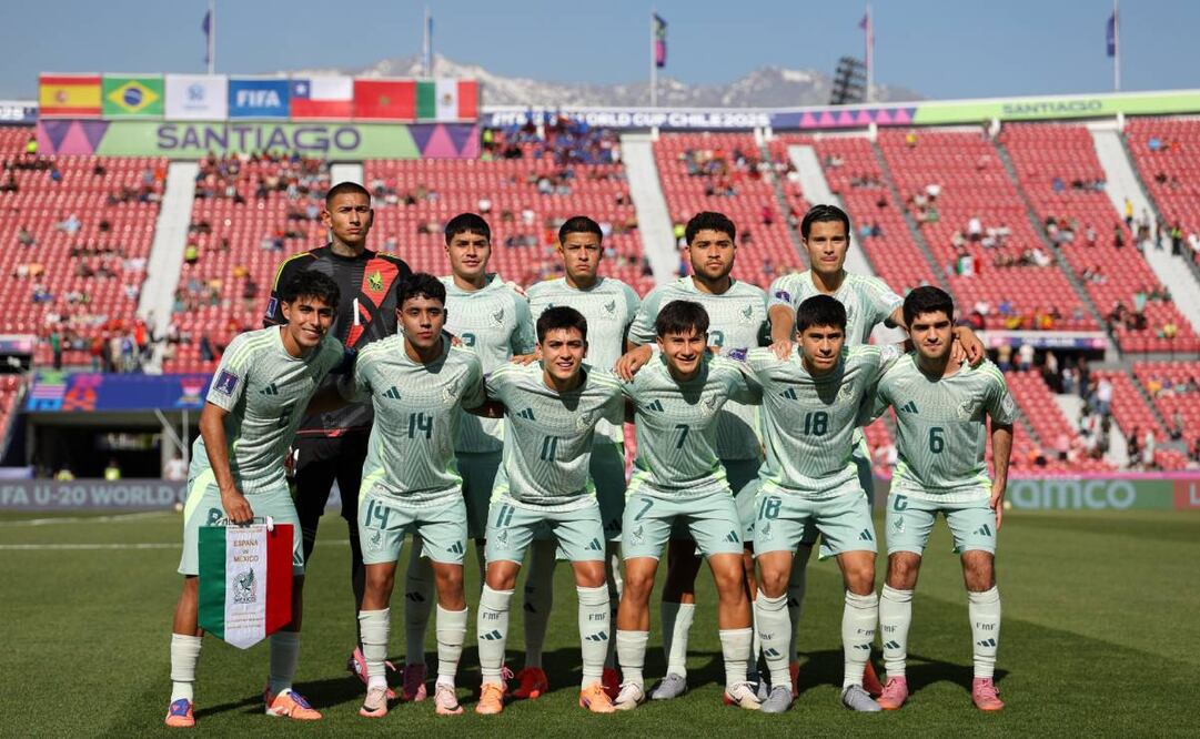 La Selección mexicana Sub-20 define su pase ante Marruecos. Foto: @miseleccionsubs