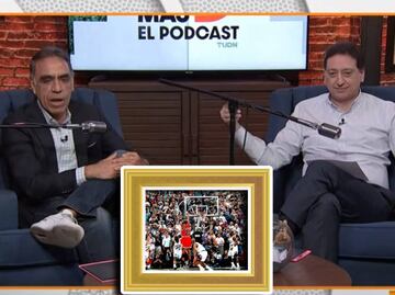 Enrique Burak y Enrique Garay realizaron narración de histórica jugada de Michael Jordan