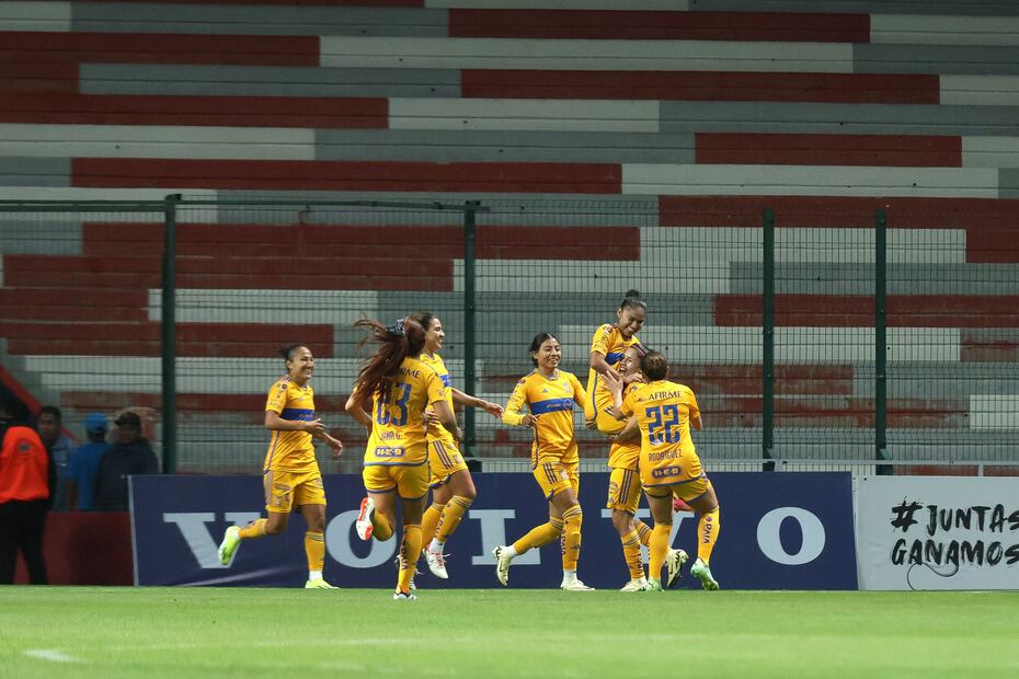 Tigres Femenil durante el partido, correspondiente a la Jornada 7, contra Toluca - Foto: Imago7