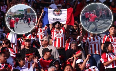 Irapuato vs Chivas: Aficionados desatan la violencia en duelo amistoso en el Sergio León Chávez 