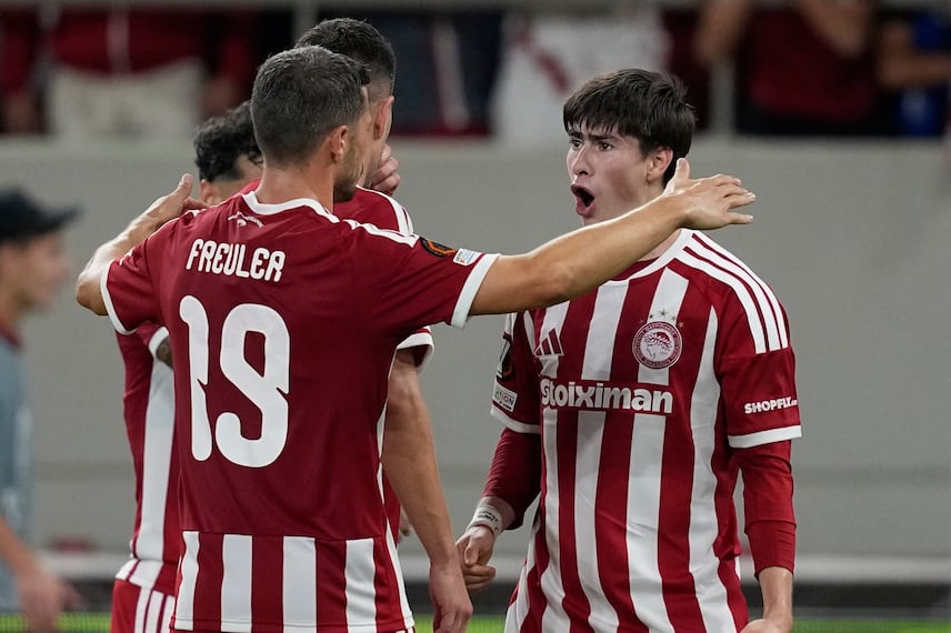 Armando González marca su primer gol en la Europa League / Foto: AP