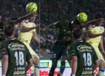 ¿Ayudaron al América? Barreiro aseguró que no tocó el balón con la mano y el penalti fue mal marcado por el VAR
