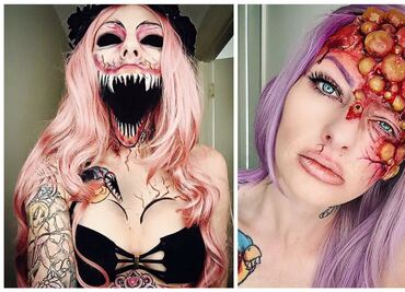 10 propuestas de maquillaje terroríficos para Halloween