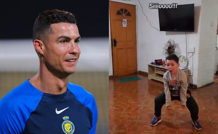 VIDEO: La emotiva reacción de un niño al escuchar una felicitación de Cristiano Ronaldo