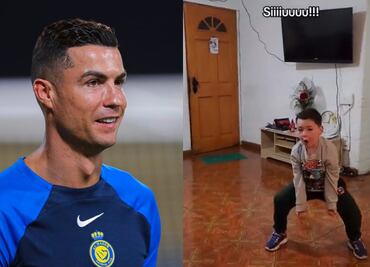 VIDEO: La emotiva reacción de un niño al escuchar una felicitación de Cristiano Ronaldo