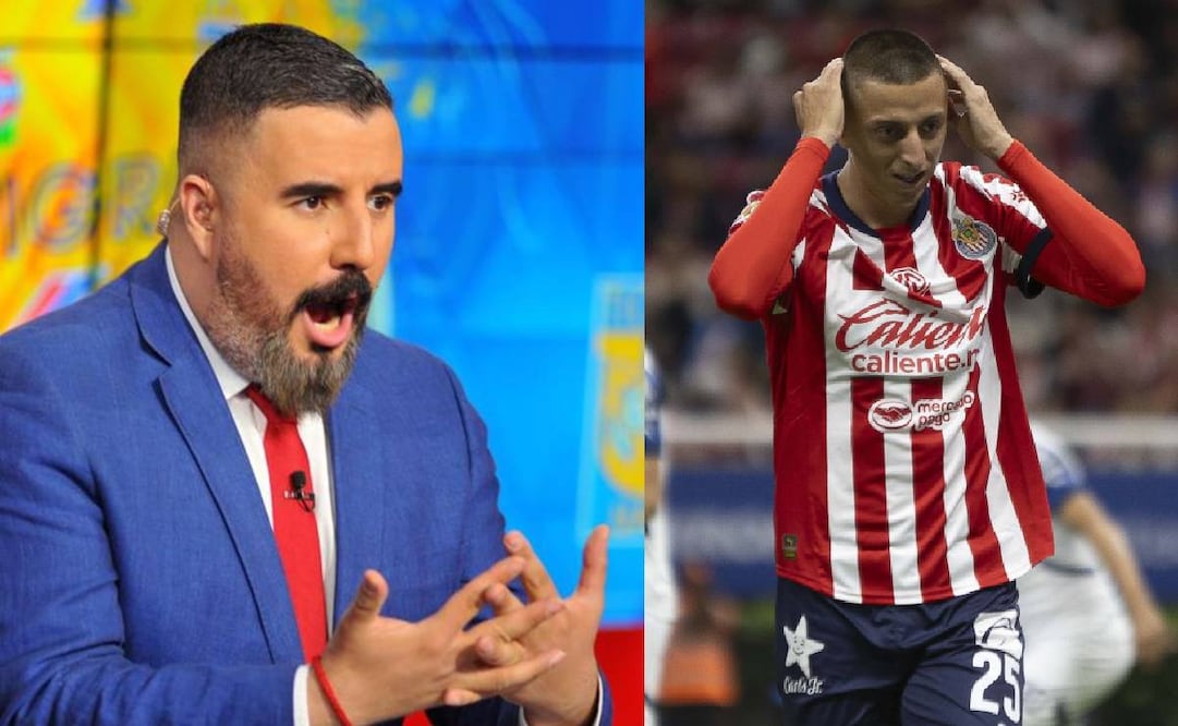 Álvaro Morales insultó en un programa en vivo al Piojo Alvarado por atentar contra los reporteros en una conferencia de prensa de Chivas. Foto: Especial