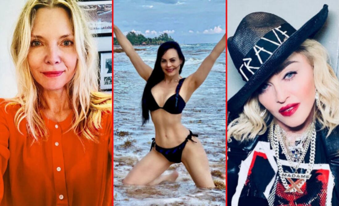 Fotos: IG @michellepfeifferofficial/ @maribelguardia/ @madonna